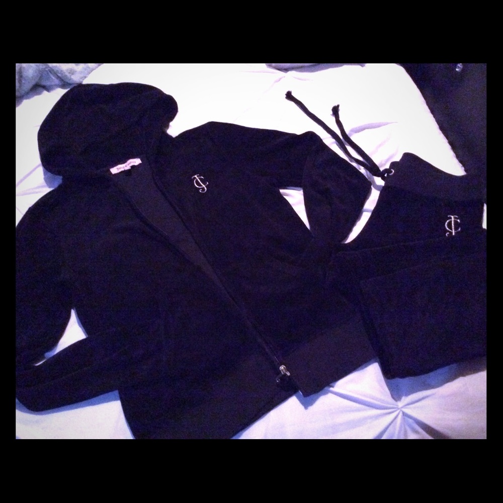 JUICY COUTURE velour outfit Size jacket M, pants S